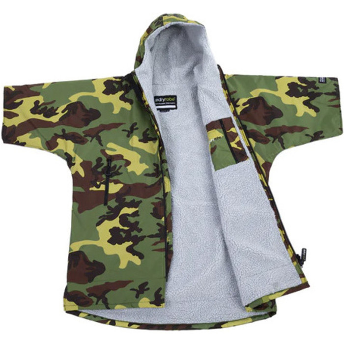 2024 Dryrobe Junior Advance Short Sleeve Change Robe V3 V3KSS Camo